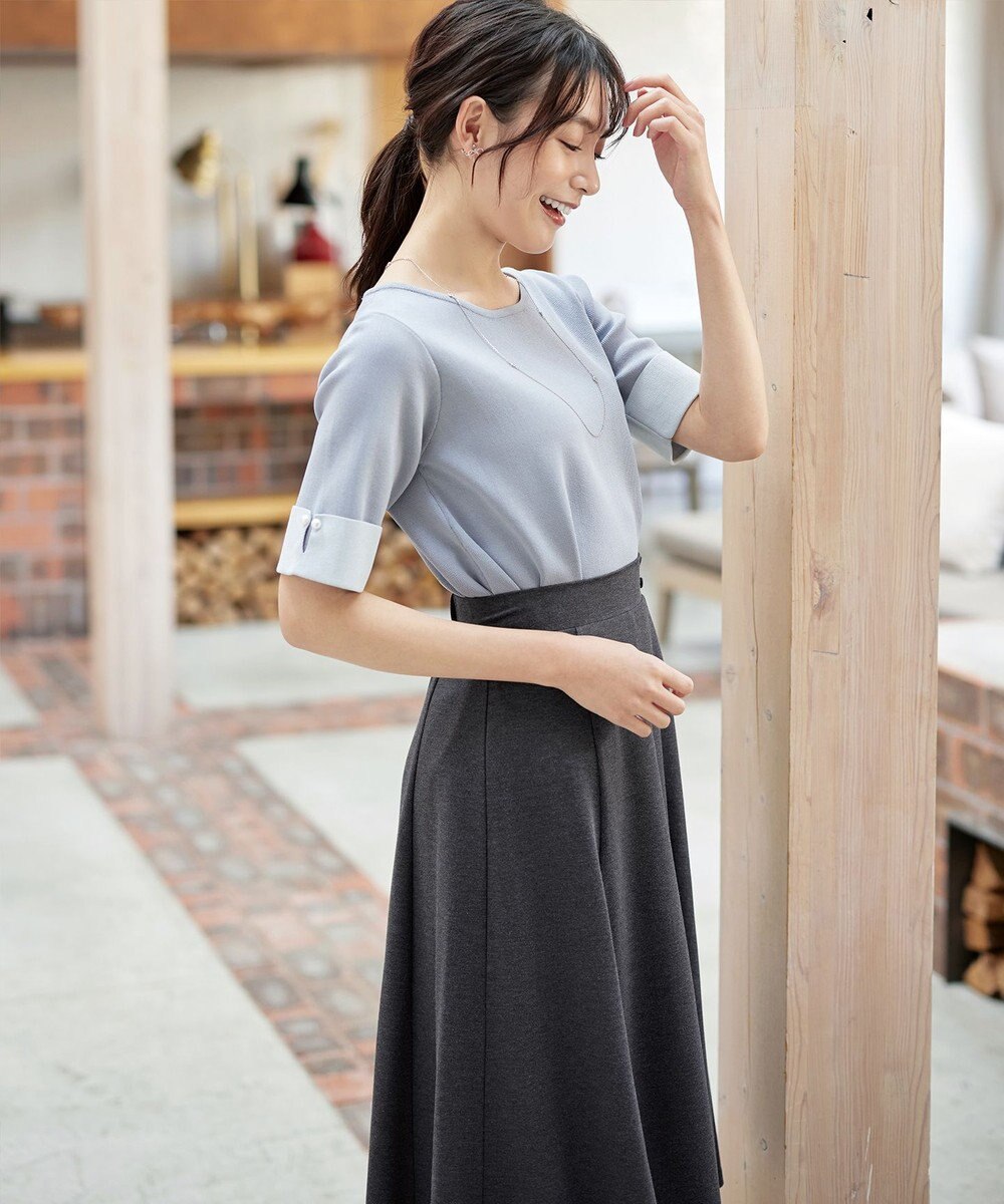 Tiaclasse ポンチフレアスカート 