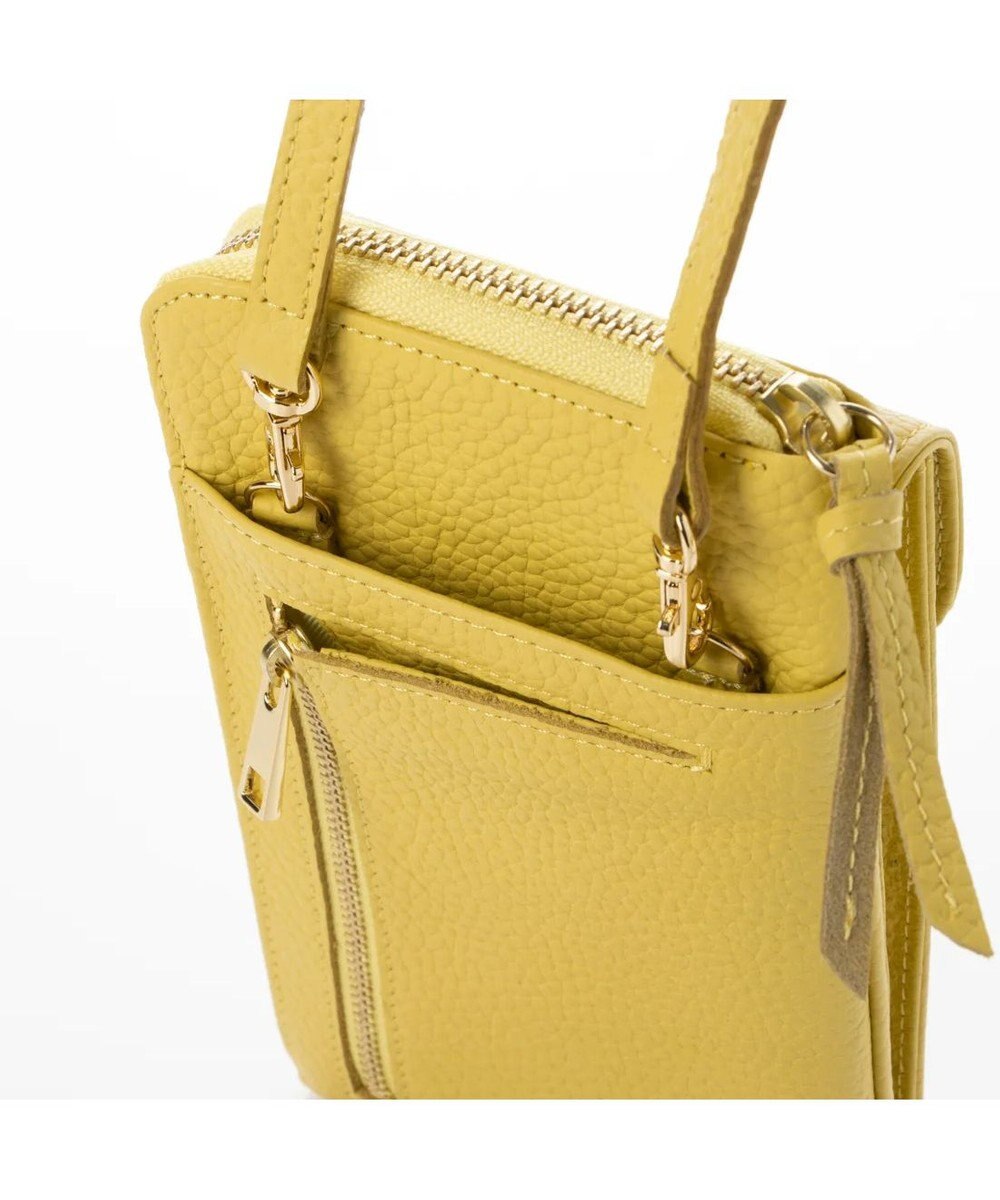 UNBILLION ペルケ perche / 牛革シュリンクタイプモバイルウォレットショルダー　旧8660 