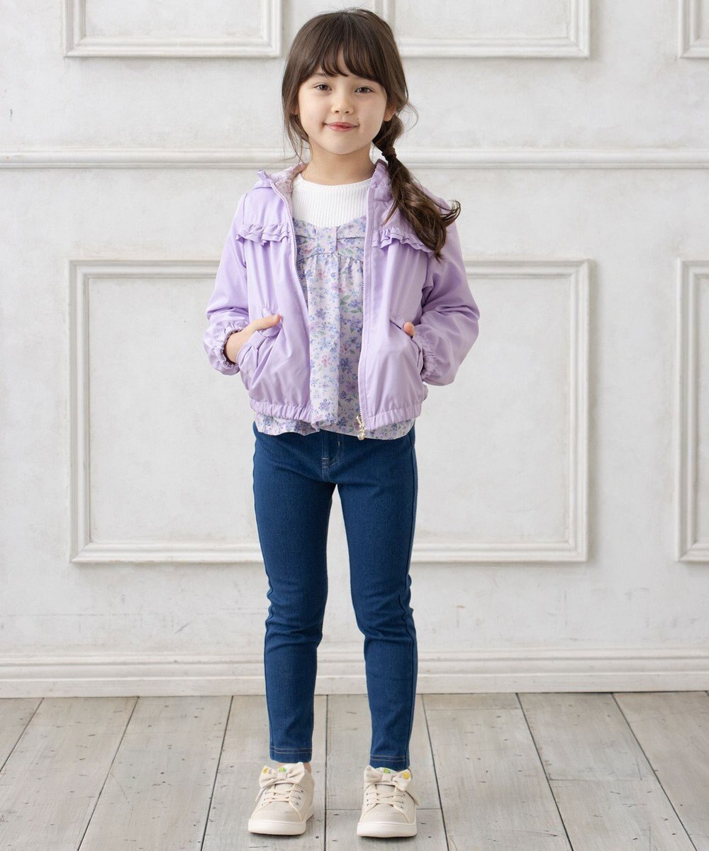 ANY KIDS 花柄キャミセット 長袖 Tシャツ 