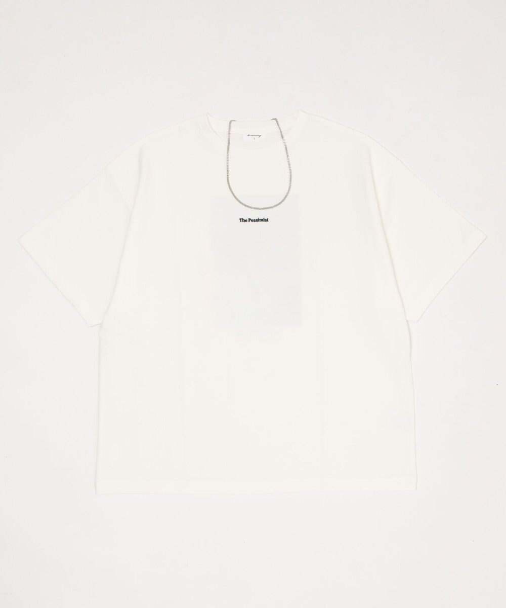 WEGO アクセ付きフォトグラフィックT（SS） 