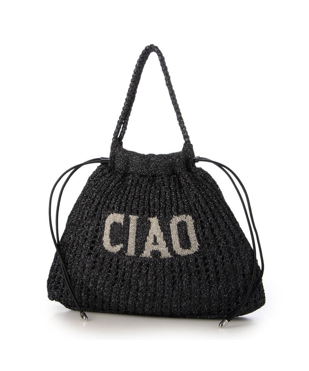 UNBILLION カシュカシュ cachecache / メッセージラメニット2wayバッグ 