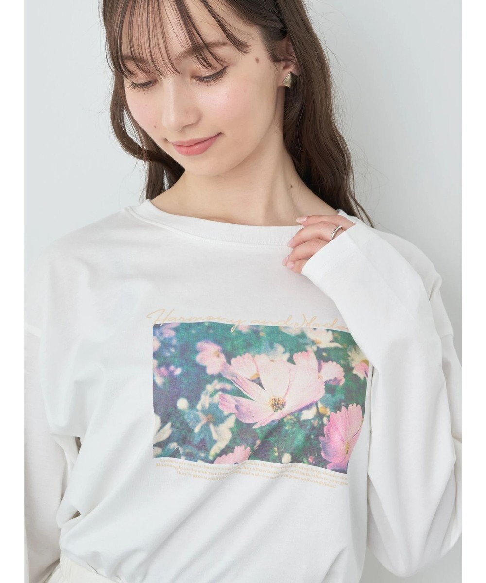 earth music&ecology Ｆｌｏｗｅｒ　グラフィックロンＴ 