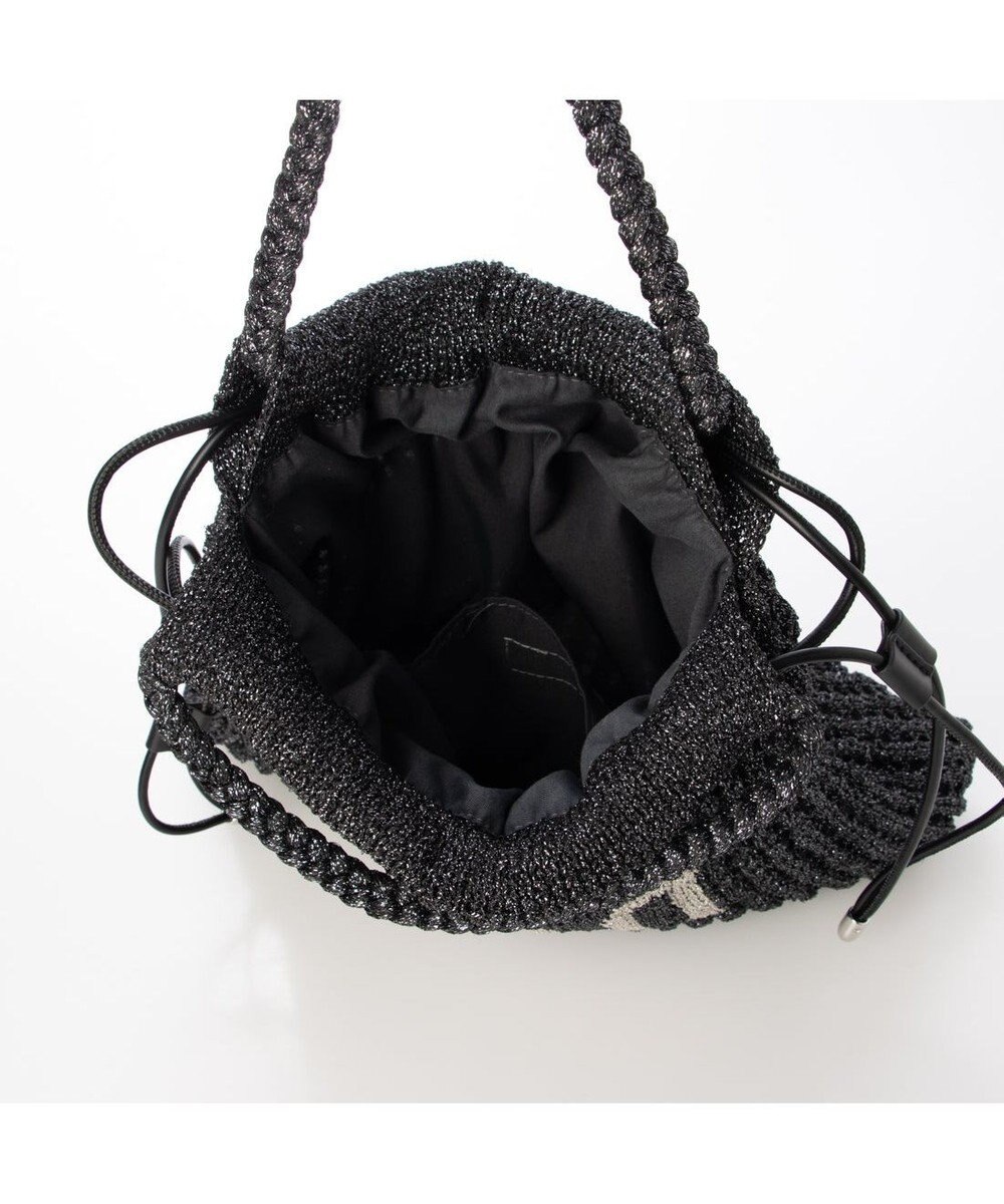 UNBILLION カシュカシュ cachecache / メッセージラメニット2wayバッグ 