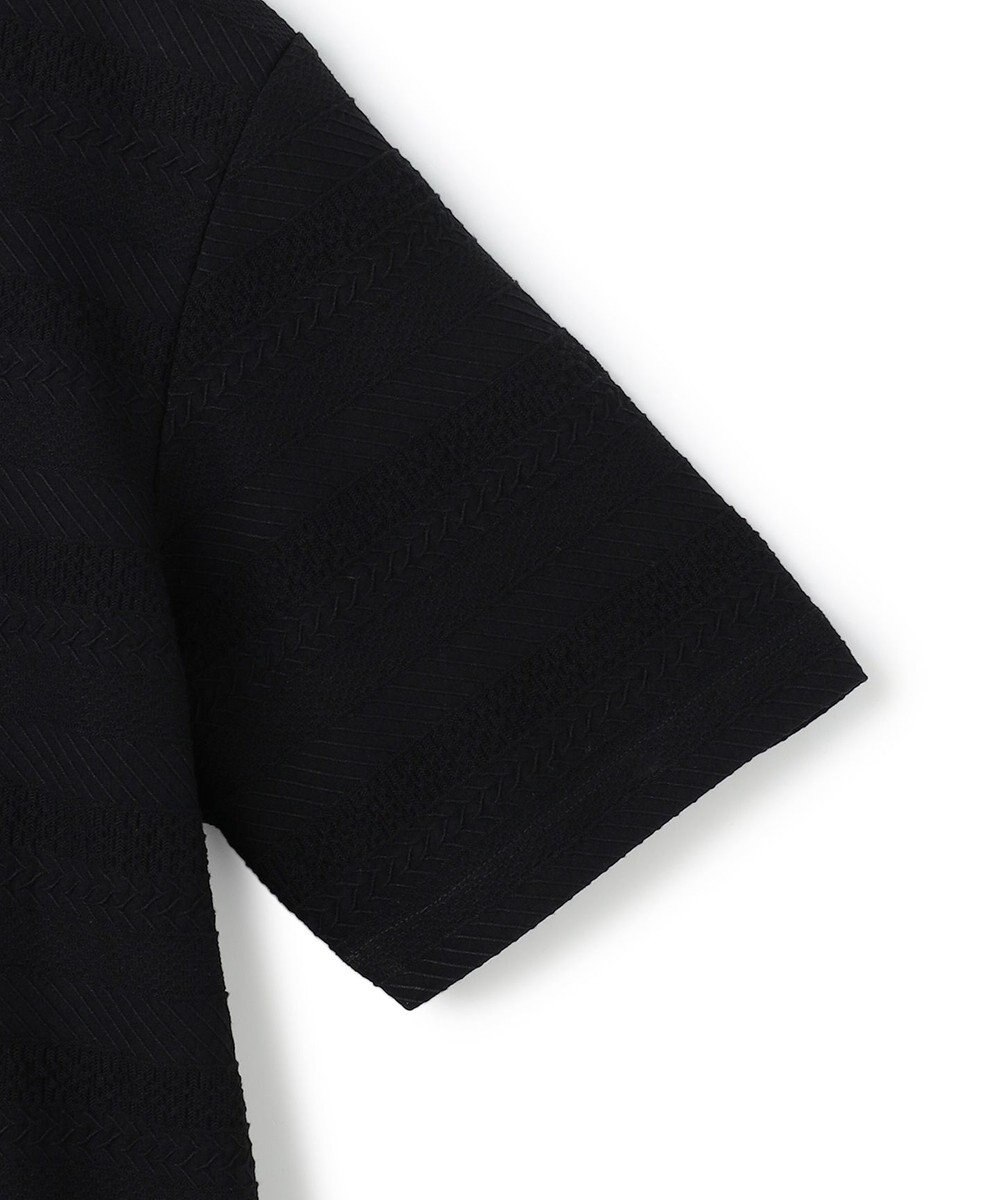 JOSEPH HOMME 【新柄 / 新素材】ジャガードボーダー　クルーネックTシャツ 