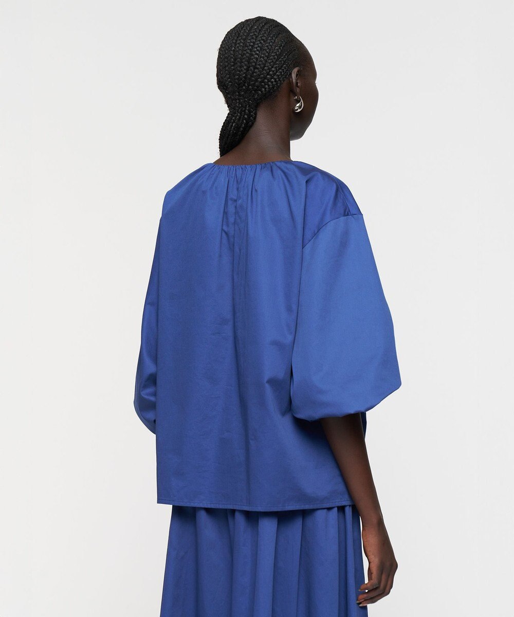 JOSEPH 【洗える】コットンサティーン　ブラウス 