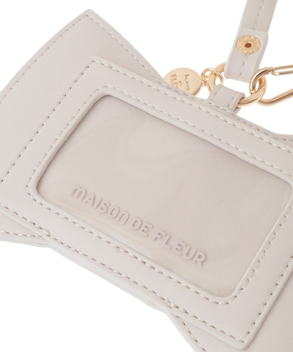Maison de FLEUR リボンパスケース 