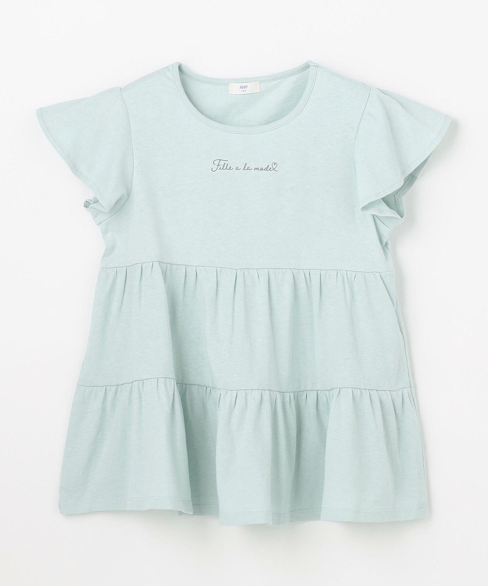 ANY KIDS 【綿100%/接触冷感】ひんやり ティアードチュニック 