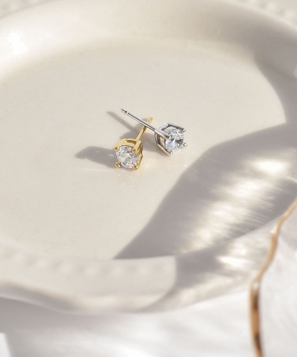 blancotokyo 【金属アレルギー対応】ジルコニアピアス SIRIUS 