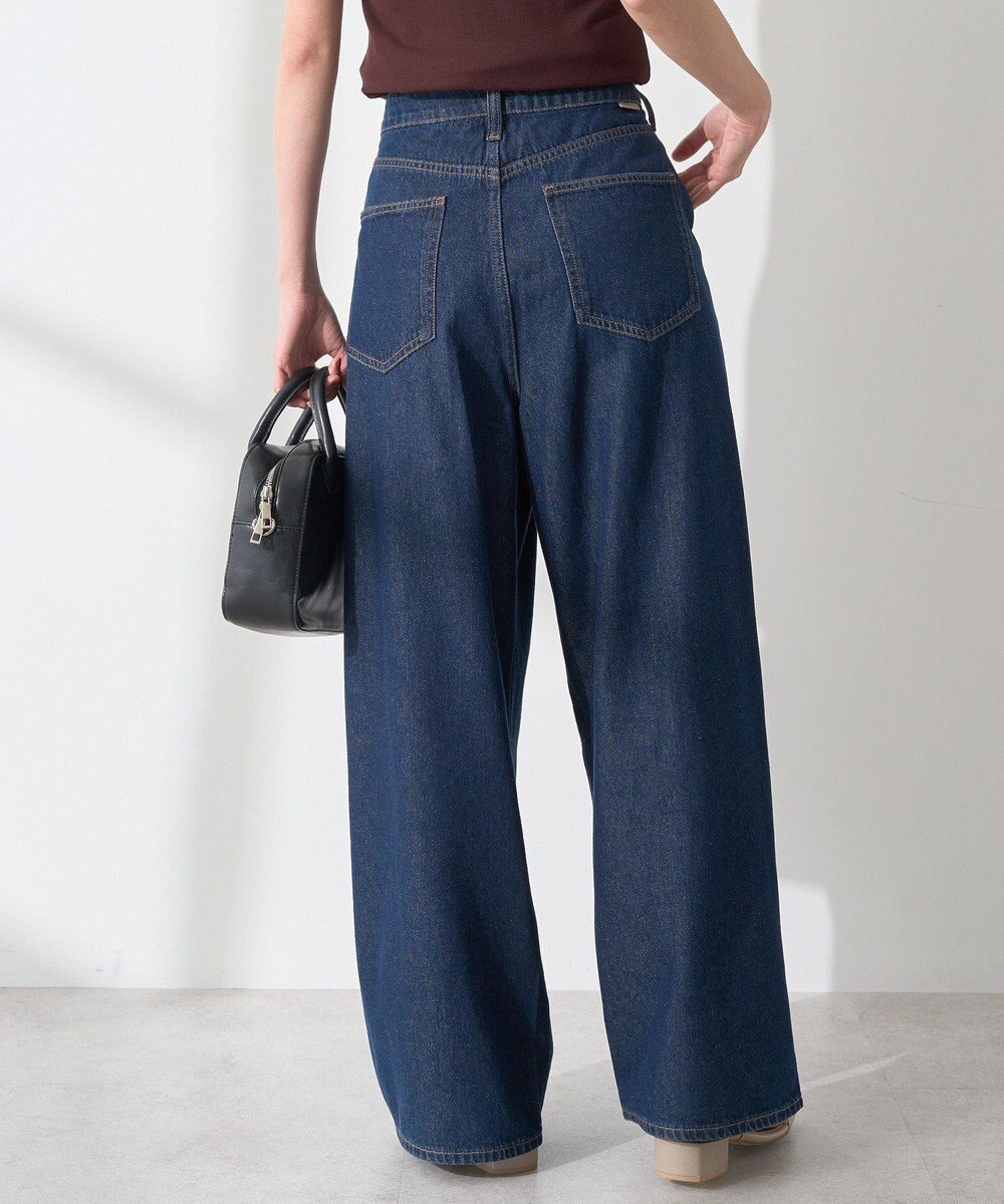 AMERICAN HOLIC ウエストタックデニムパンツ 