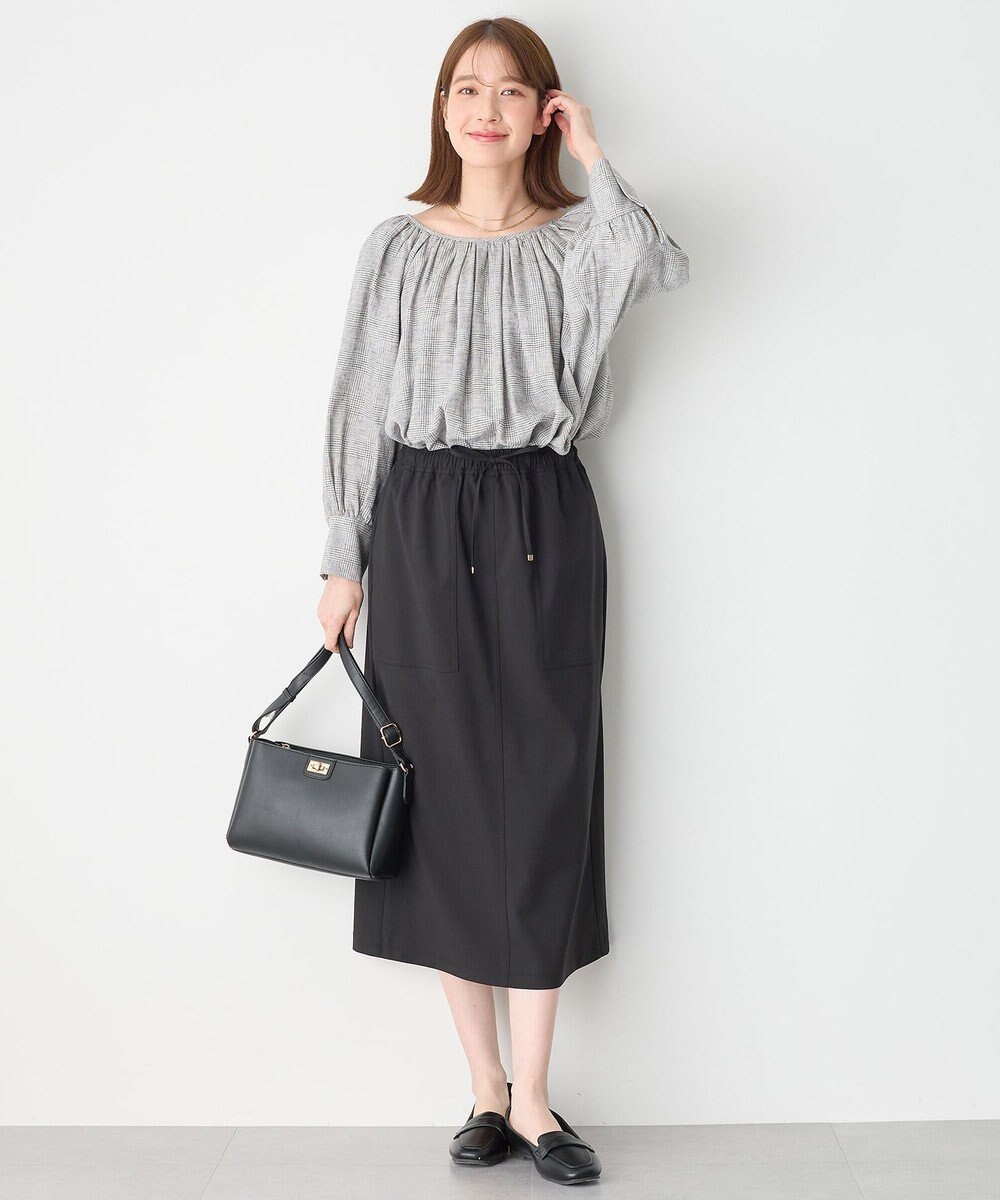 ANY 【セットアップ可能/UVケア/接触冷感/ストレッチ】イージーケアタイトスカート 