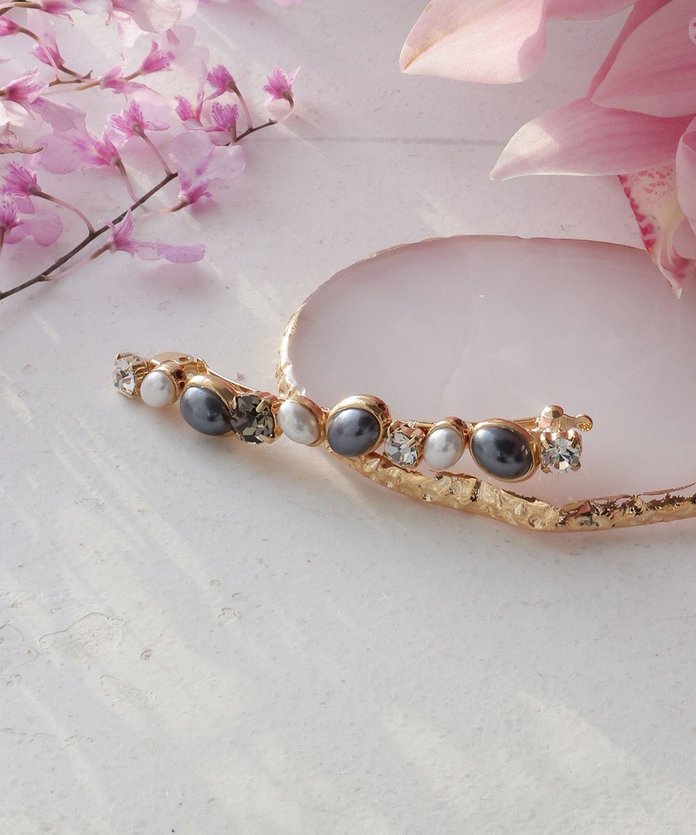 Tiaclasse ストーン＋パール　ワンロウバレッタ 