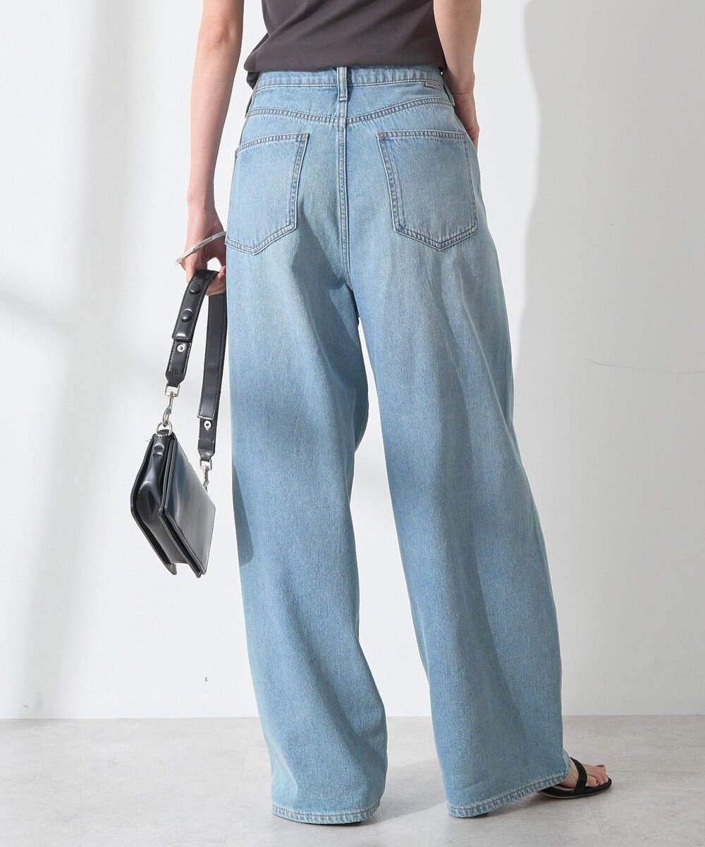 AMERICAN HOLIC ウエストタックデニムパンツ 