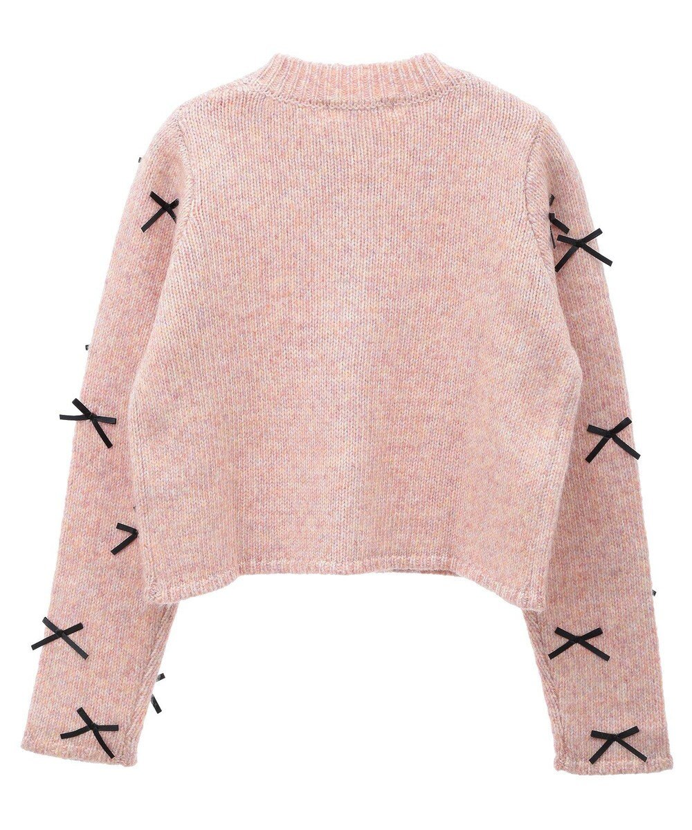 Green Parks ・ＡＮＤＳＥＡＲＣＨ　メニーリボンニットカーディガン 