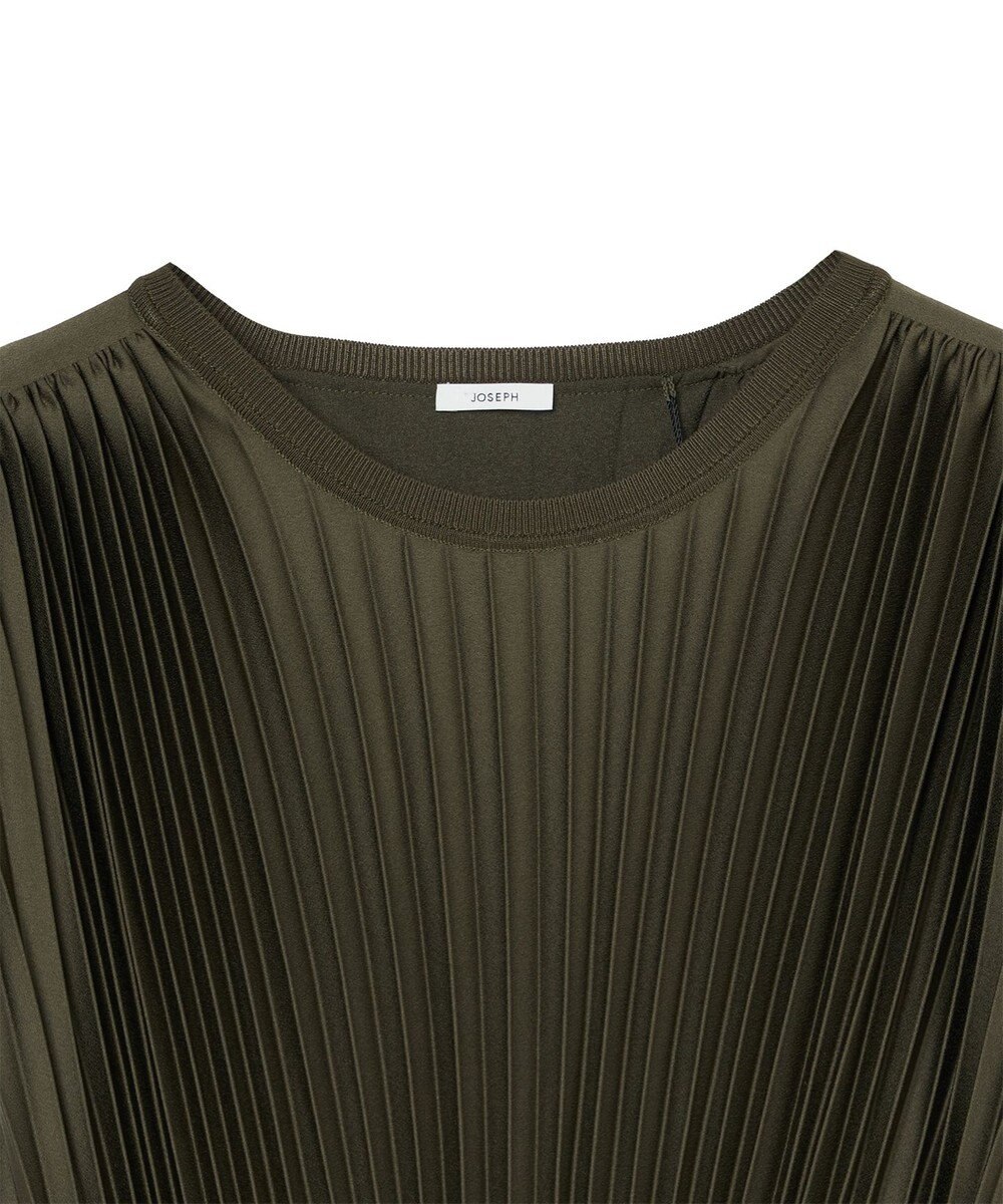 JOSEPH ニットウィーブプリッセドレス VOLTA 
