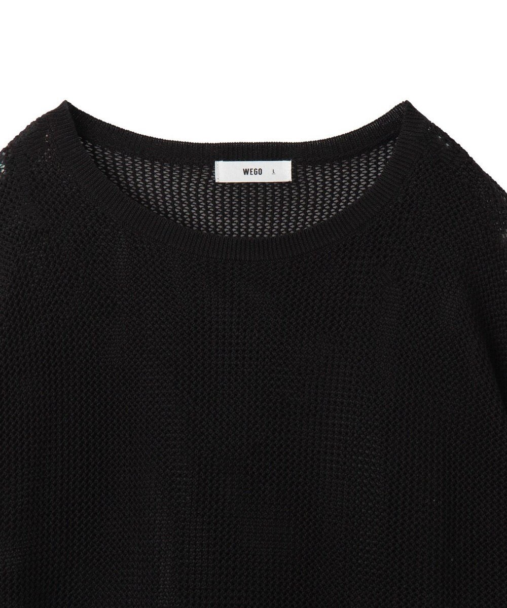 WEGO メッシュニットプルオーバー（LS） 