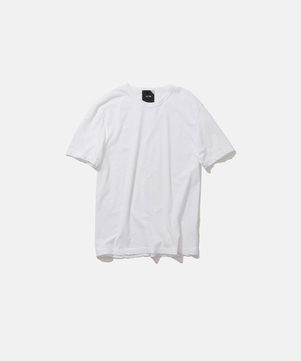 ATON FRESCA | クルーネックTシャツ - UNISEX WHITE