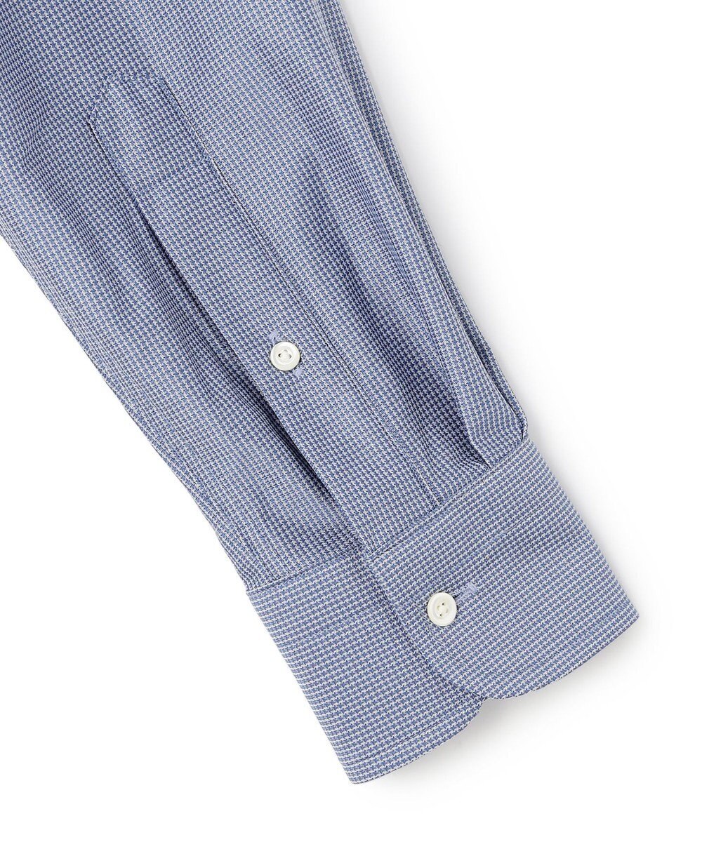 J.PRESS MEN 【吸水速乾 / UVケア / 高通気性】【SMART TECH】ハウンドトゥース ジャージーシャツ 