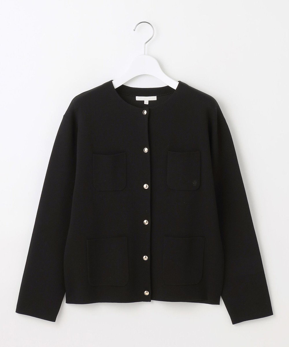 自由区 S レーヨンストレッチ カーディガン 