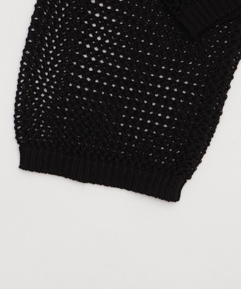 WEGO スプレーロゴジャガードメッシュニット 