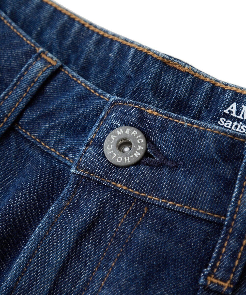 AMERICAN HOLIC ウエストタックデニムパンツ 