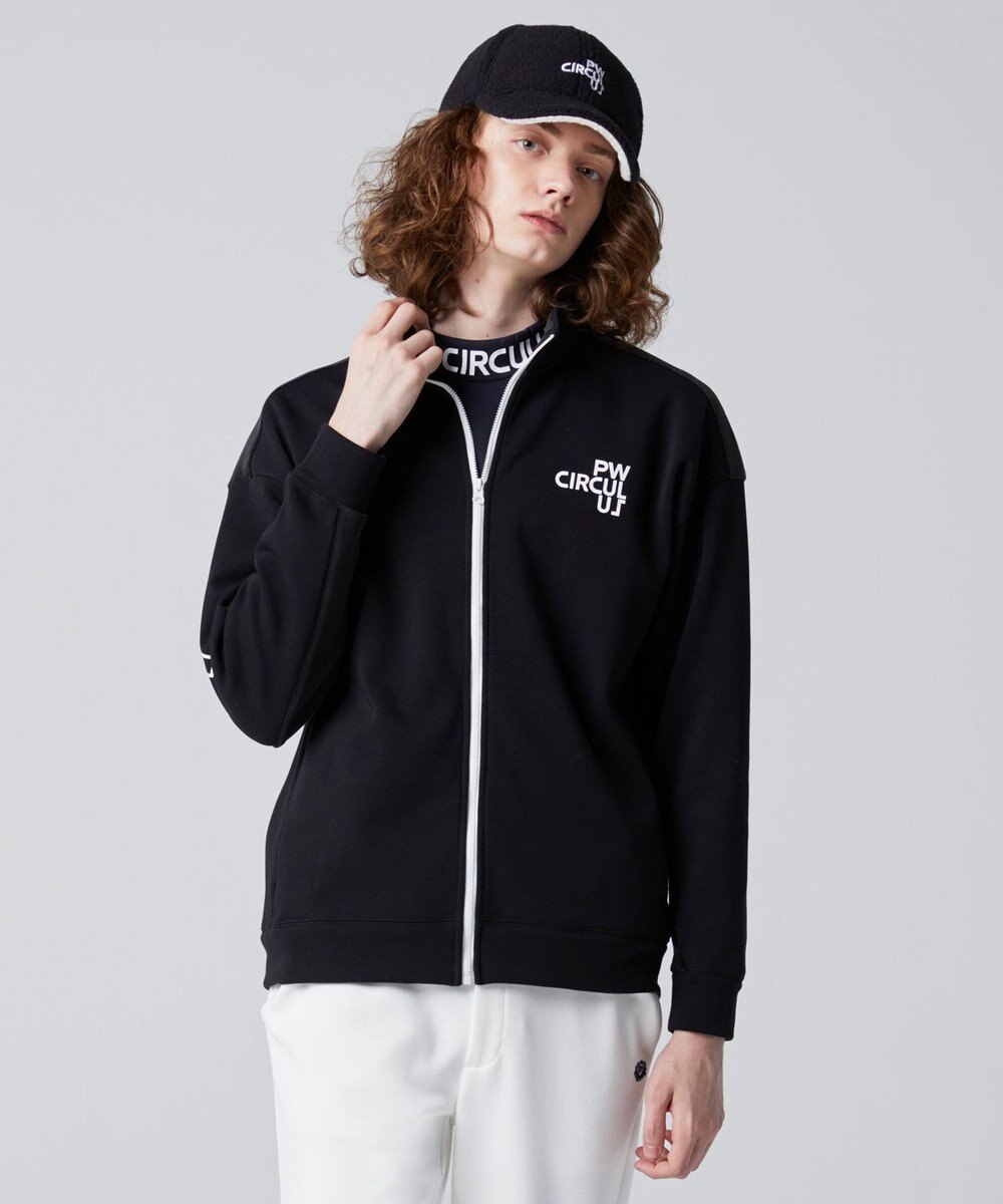 PW CIRCULUS 【MEN】ジャージー スタンド ジップアップ ブルゾン 