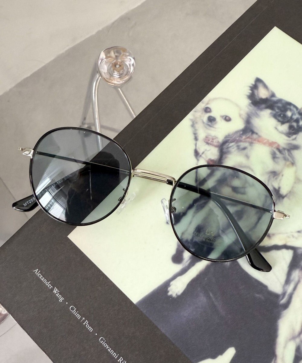 WEGO 【ユニセックス着用ITEM】メタルフレームカラーレンズアイウェア 