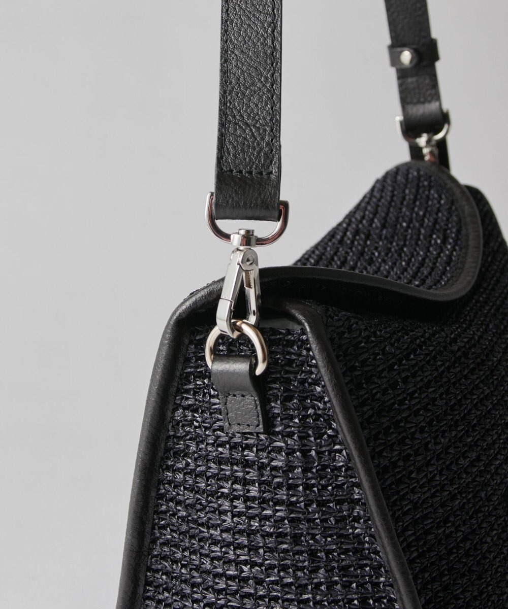 russet ナイロンラフィアショルダーバッグ(CE-1713) 