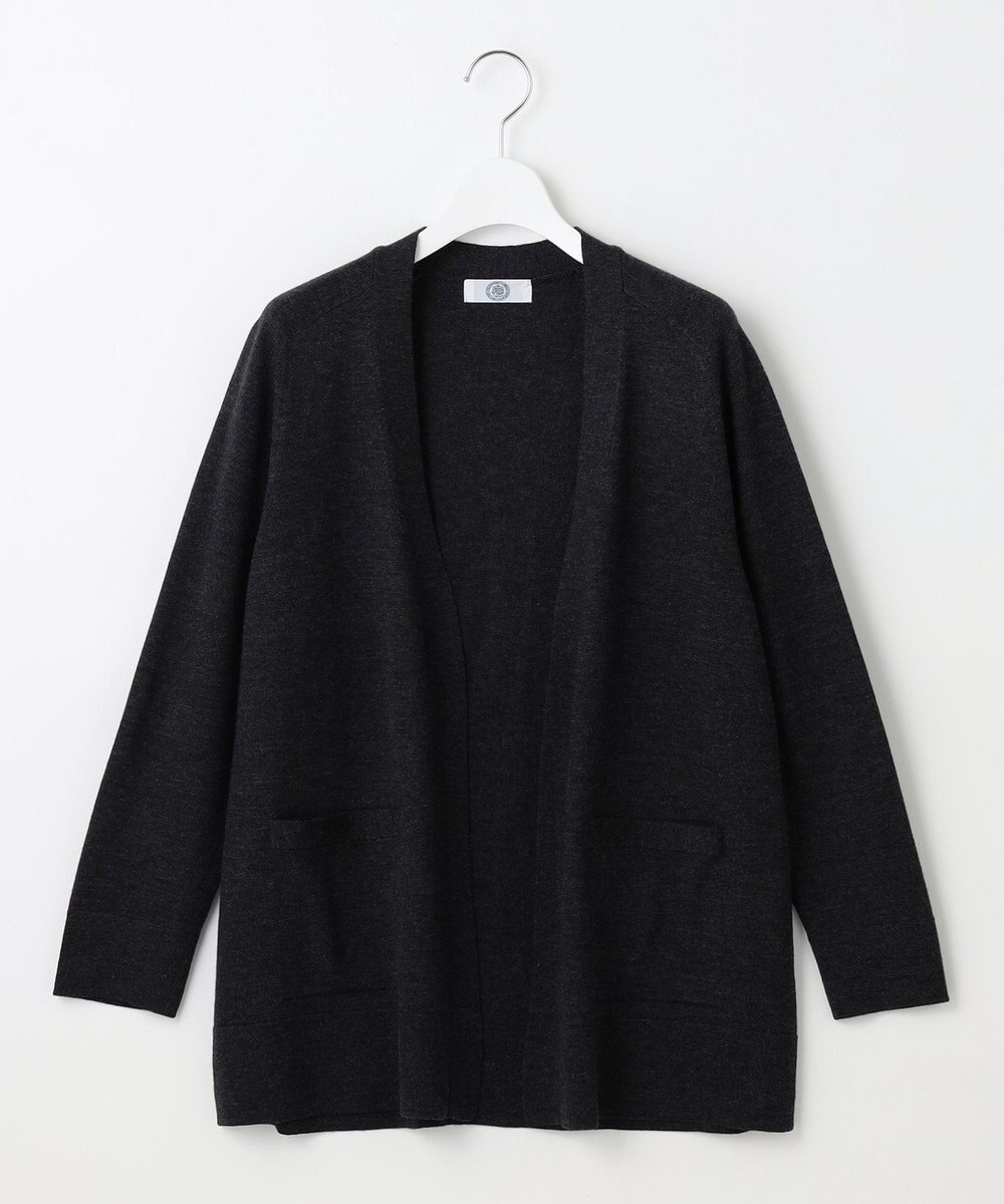 J.PRESS LADIES 【着丈が選べる・洗える】KNIT BASIC ロングカーディガン 