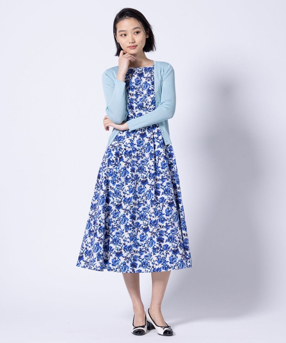 TOCCA EYELET AJISAI CARDIGAN カーディガン 