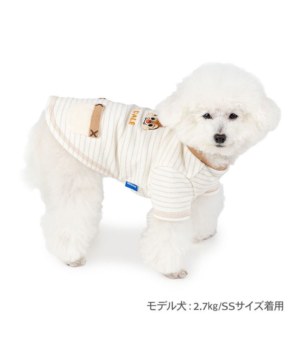PET PARADISE ディズニー チップとデール サーモキープ お顔Tシャツ 小型犬 