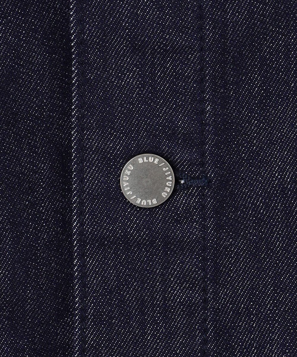 自由区 S 【洗える】ウスカルデニムベーシック ジャケット 