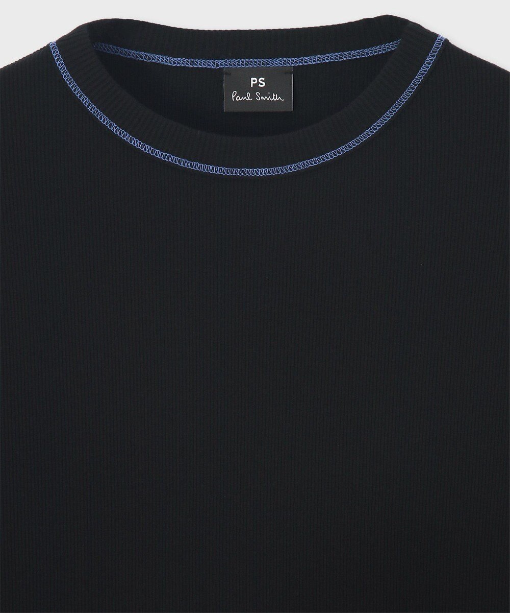 Paul Smith 【洗える】カラーステッチ リブ カットソー 