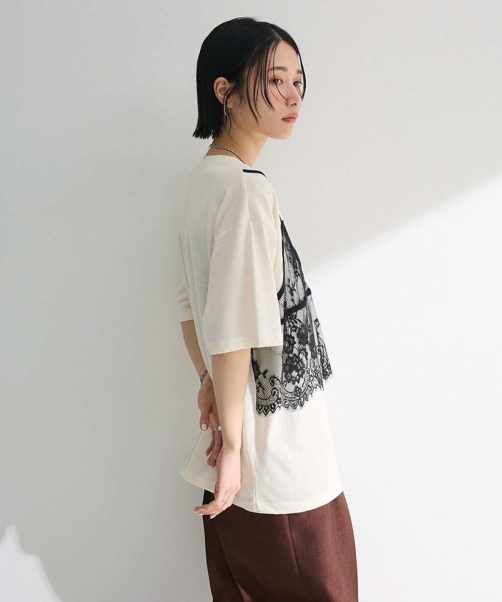 Green Parks レースビスチェドッキングチュニック 