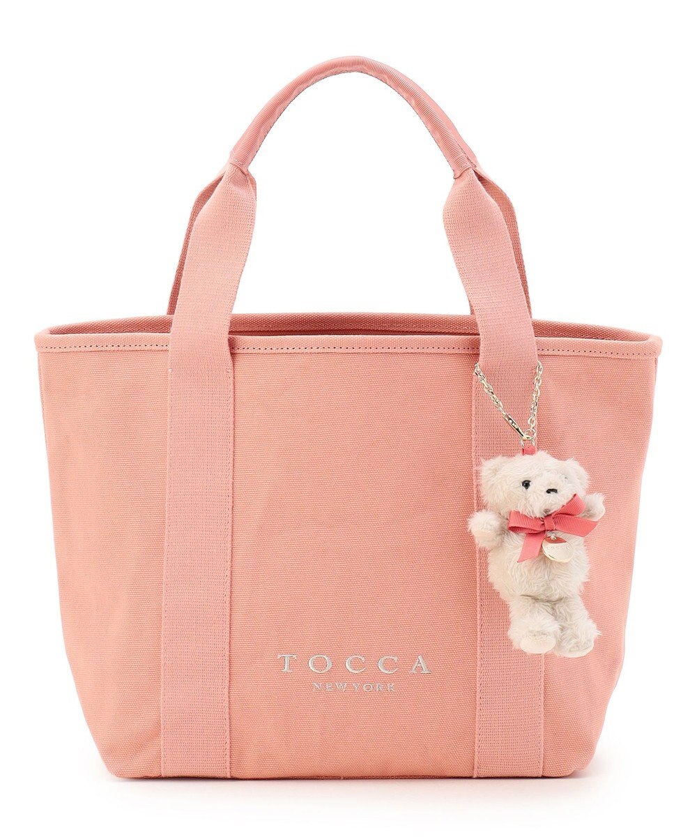 TOCCA 【ぬいぐるみチャーム付き】TOCCA AMICO CANVAS TOTE キャンバストート 