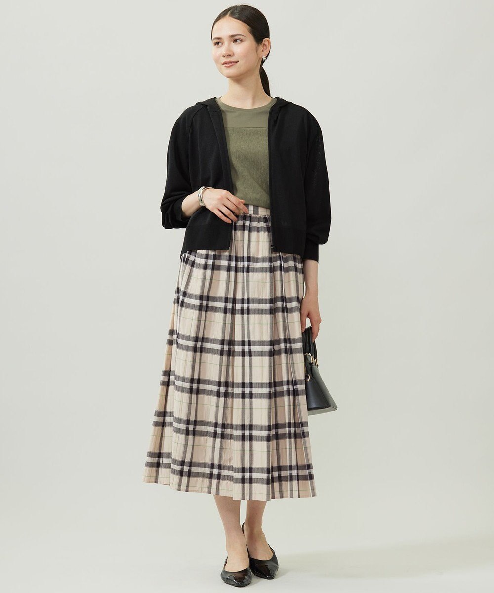 自由区 L 【接触冷感・UVケア・洗える】ファンクショナルジップアップ パーカー 