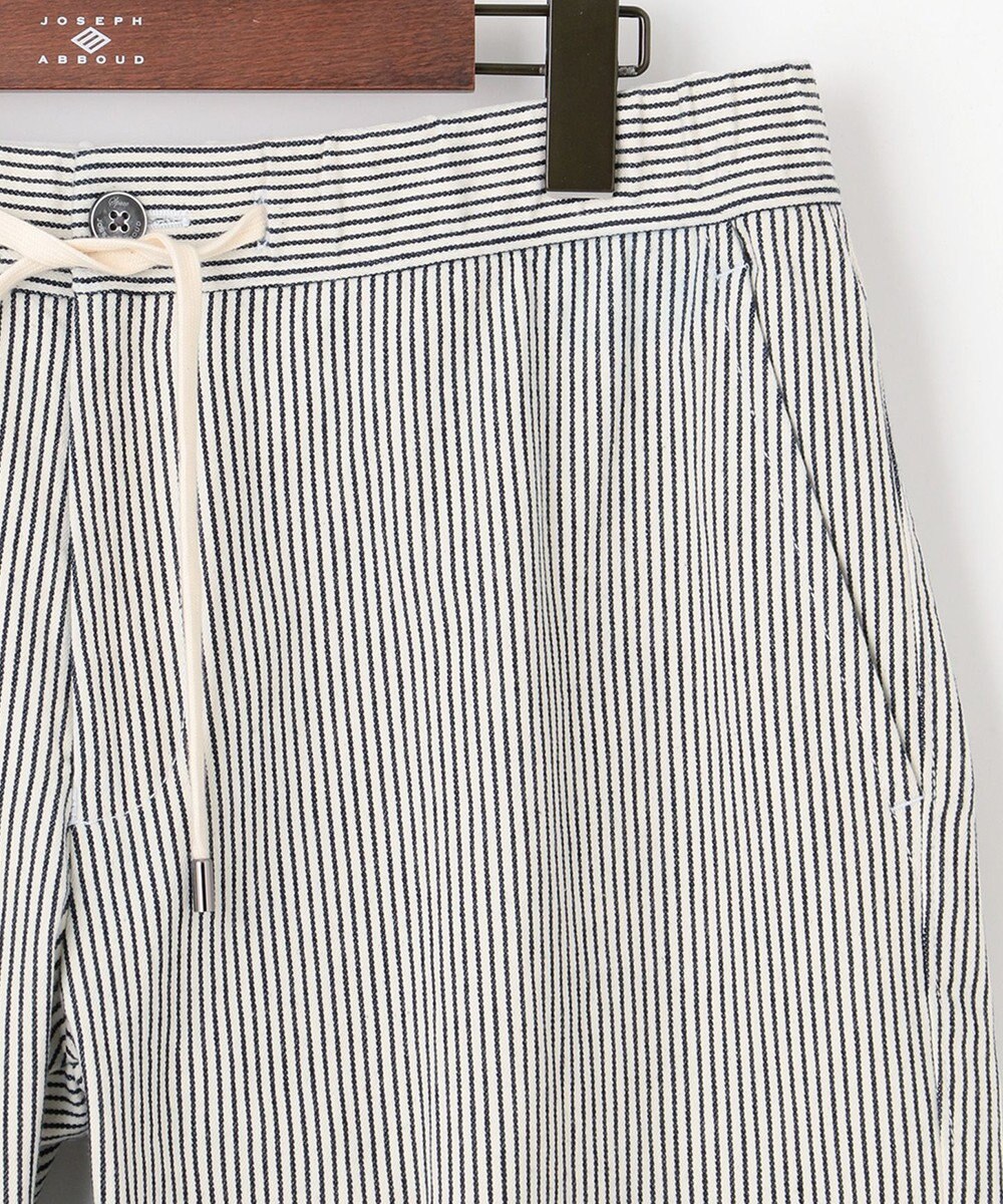 JOSEPH ABBOUD MOUNTAIN 【SPACE／UNISEX】ストライプイージーショートパンツ 