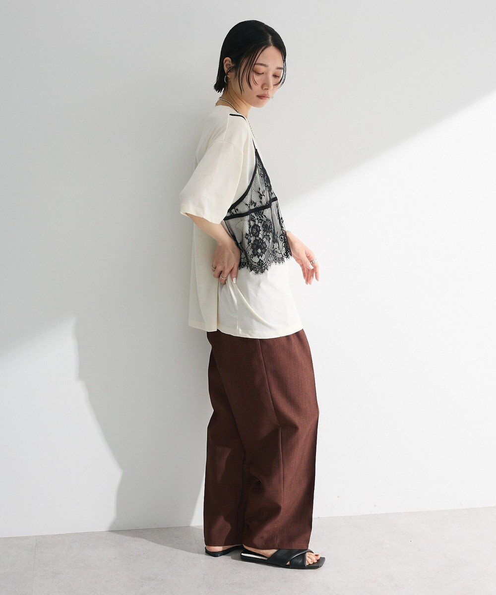 Green Parks レースビスチェドッキングチュニック 