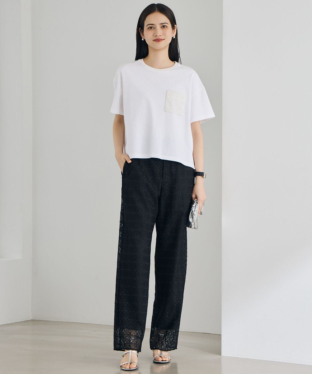 自由区 S スパングルポケットＴシャツ 