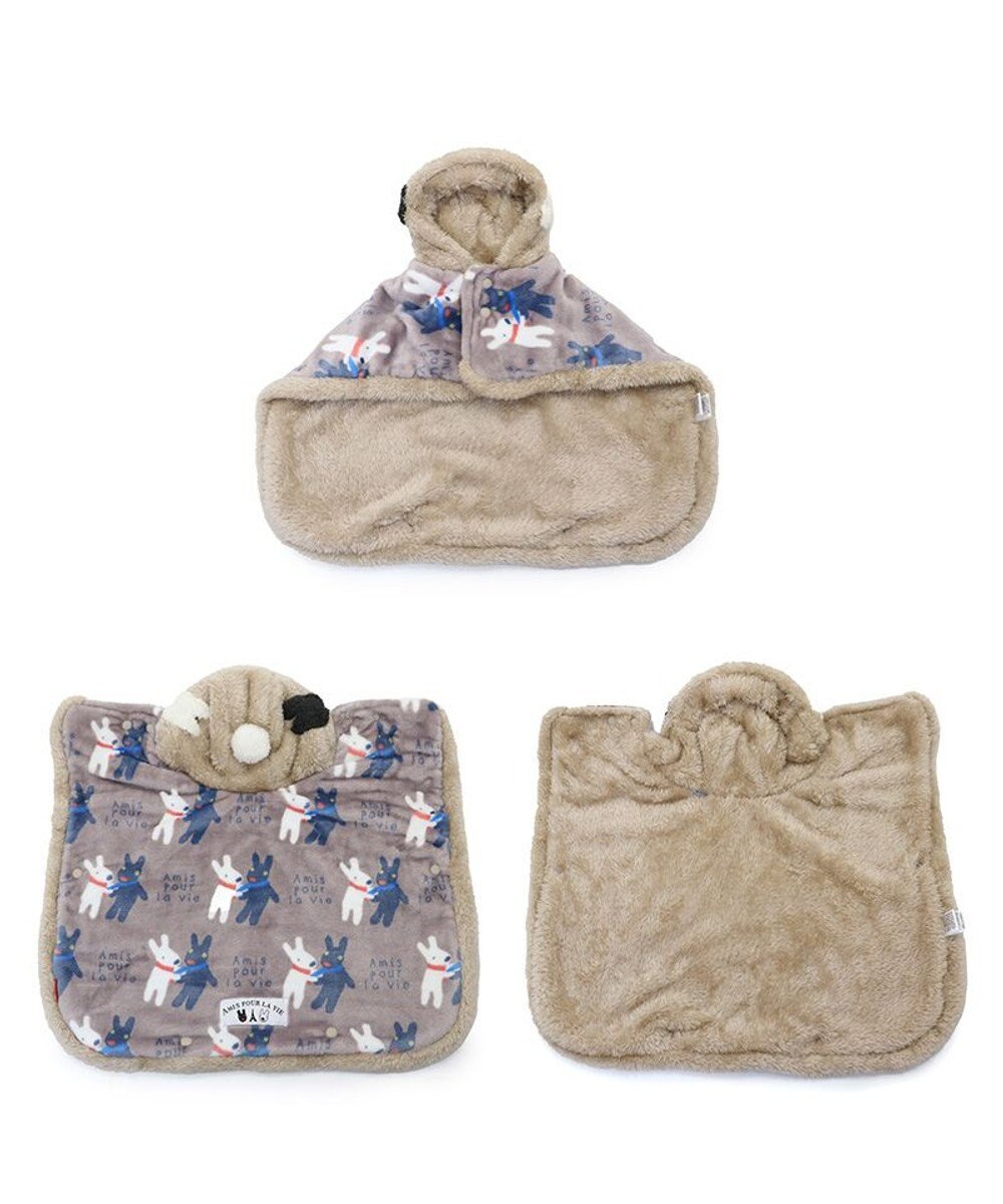 PET PARADISE リサとガスパール 着る毛布 《であい柄》 小型犬 