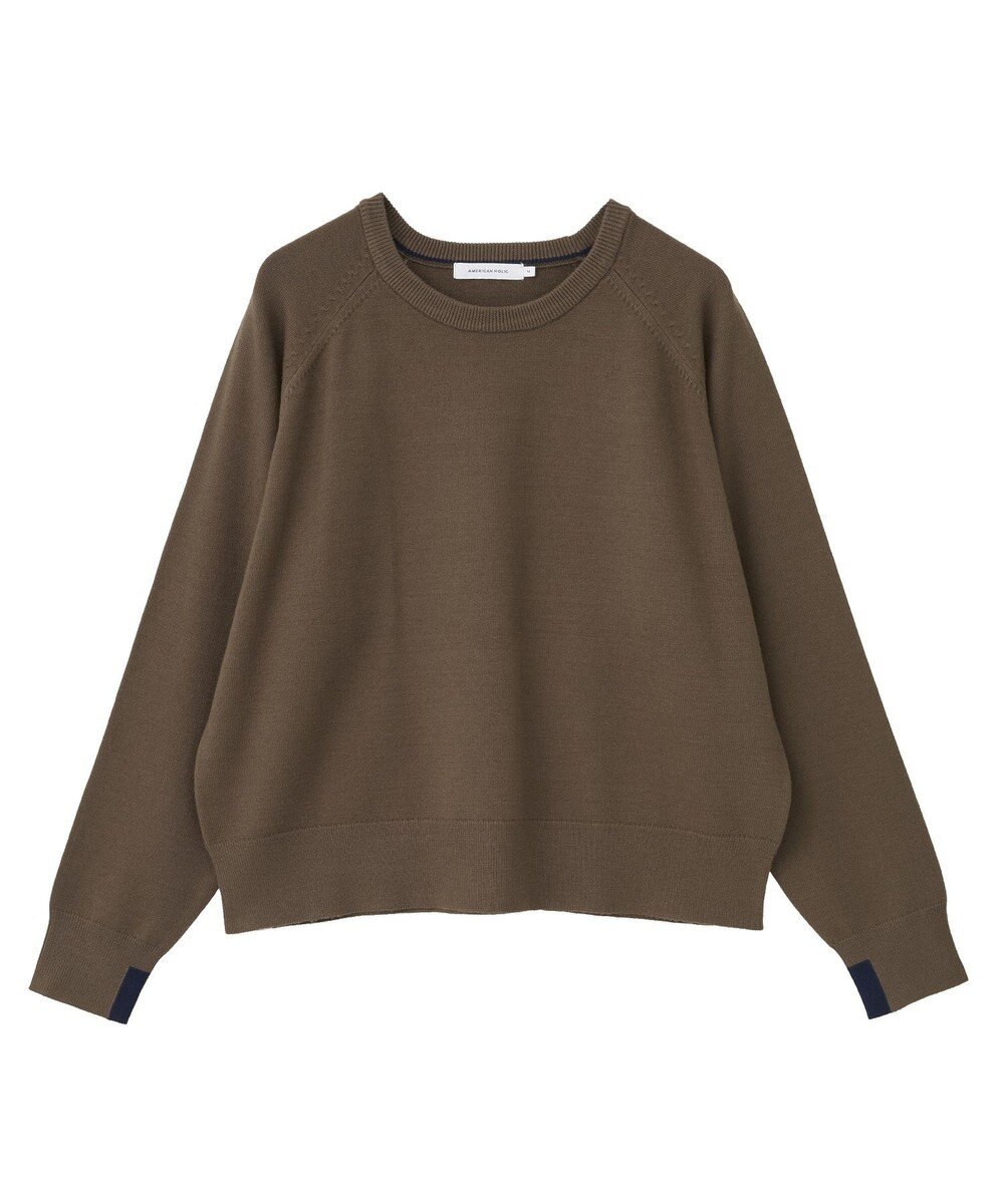 AMERICAN HOLIC バイパチラグランニットプルオーバー 
