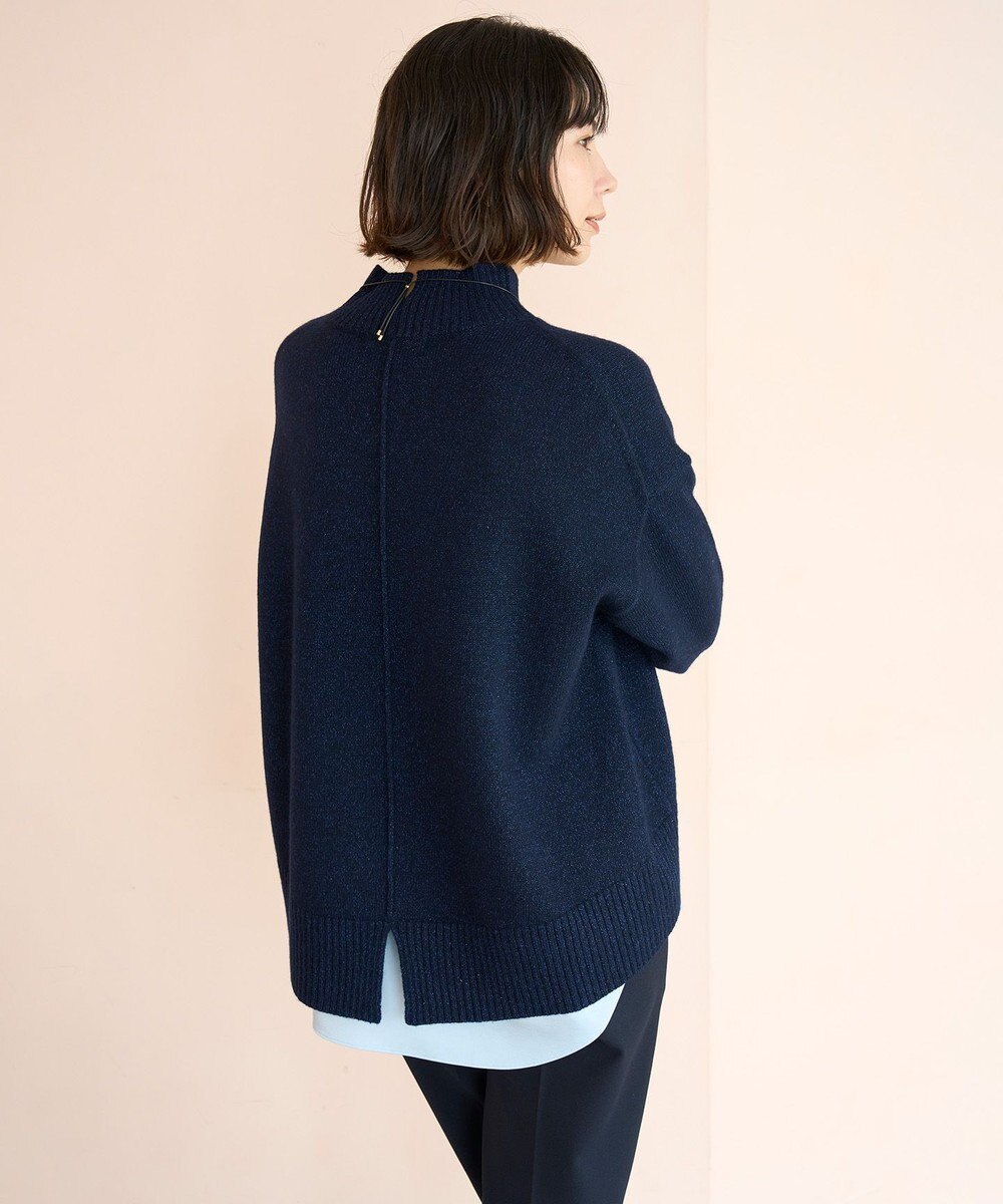 UNFILO カシミヤブレンド ハイネックニット 