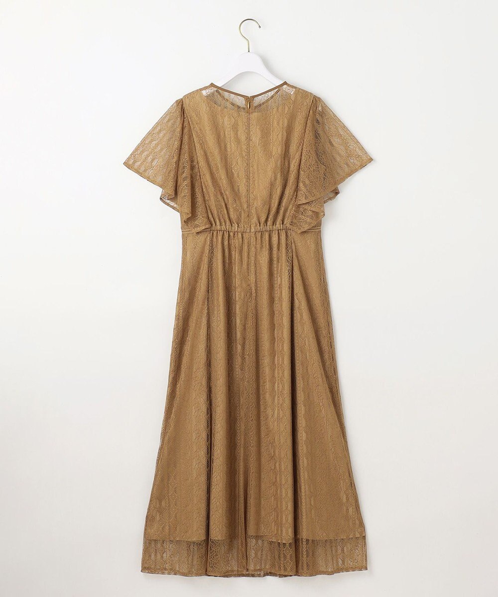 ANY SIS 【洗える】ストライプレーシー ドレス 