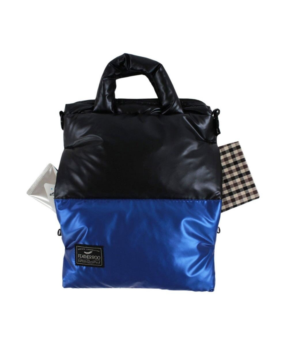 ROOTOTE 1476【取外し可能ショルダー付き】LT.サコッシュ.フェザー.カラー-B2 