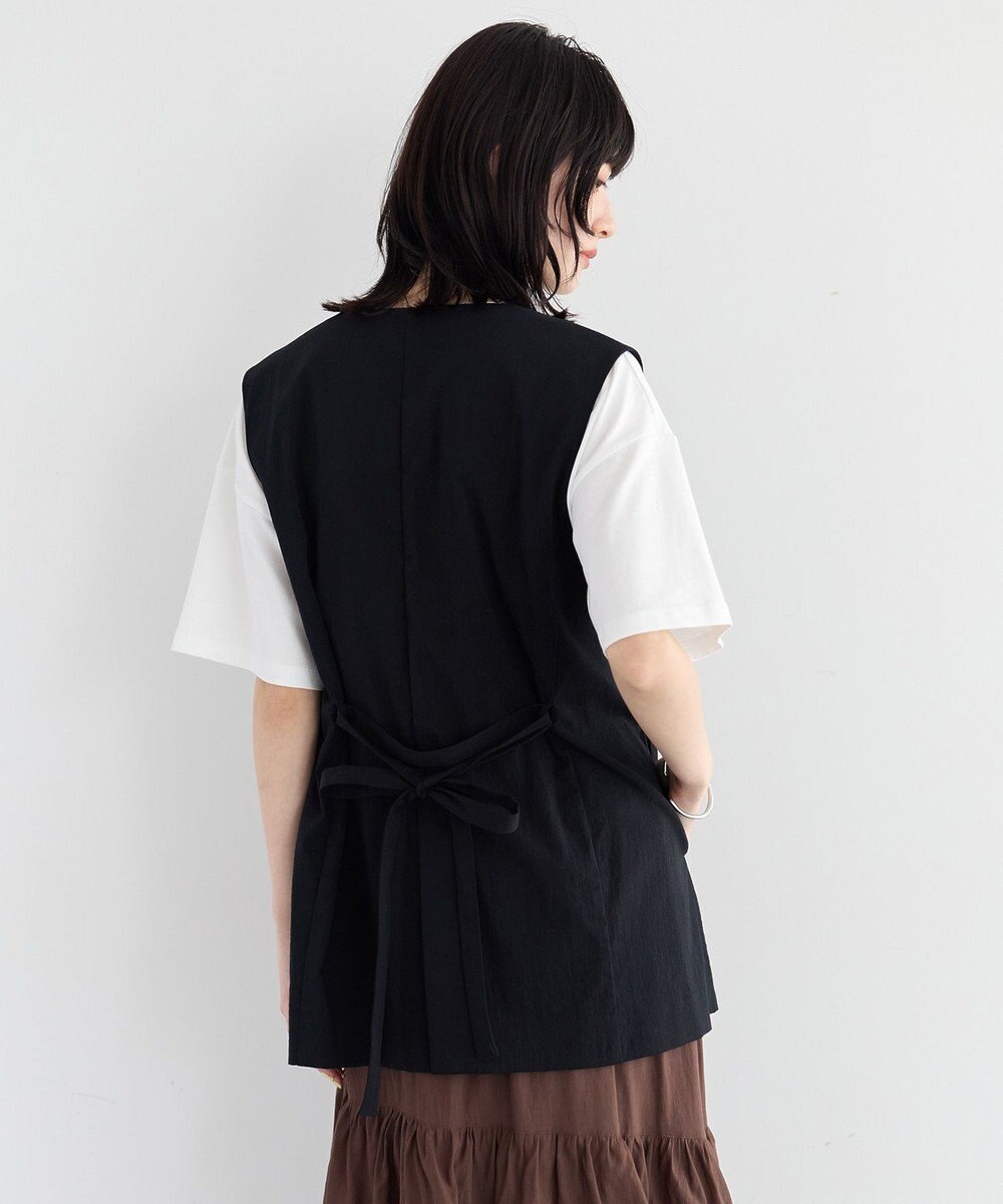 YECCA VECCA ドライタッチウエストベルトジレ 