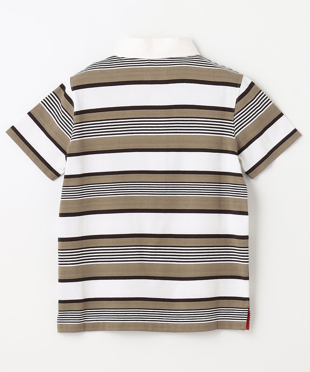 J.PRESS KIDS 【140-170cm】ボーダー ポロシャツ 