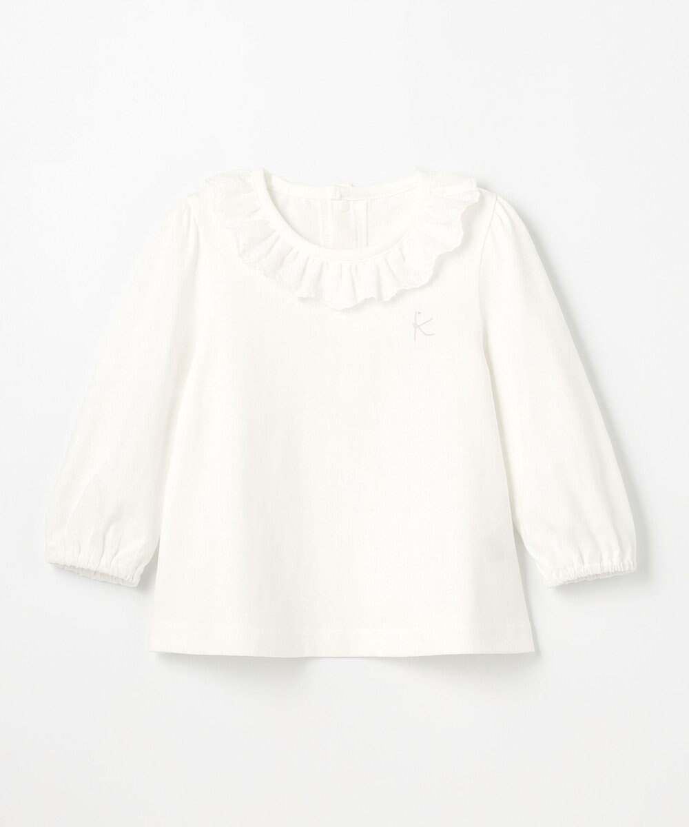 組曲 KIDS 【80~100㎝】エンブロイダリー Tシャツ 