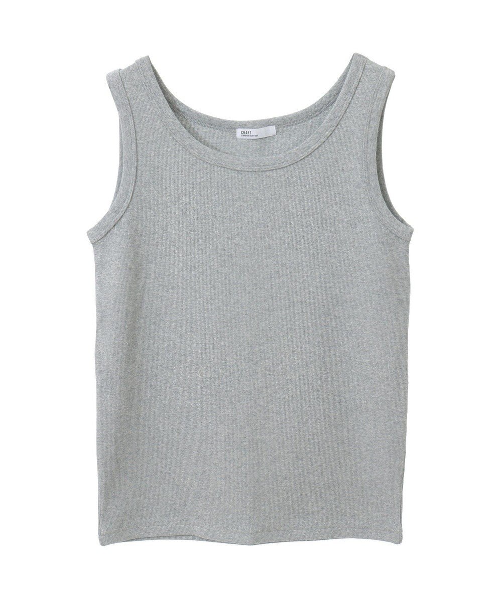 CRAFT STANDARD BOUTIQUE ラメテレコタンクトップ 