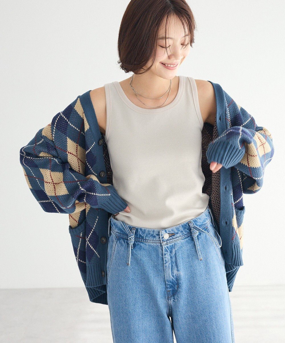 CRAFT STANDARD BOUTIQUE ラメテレコタンクトップ 