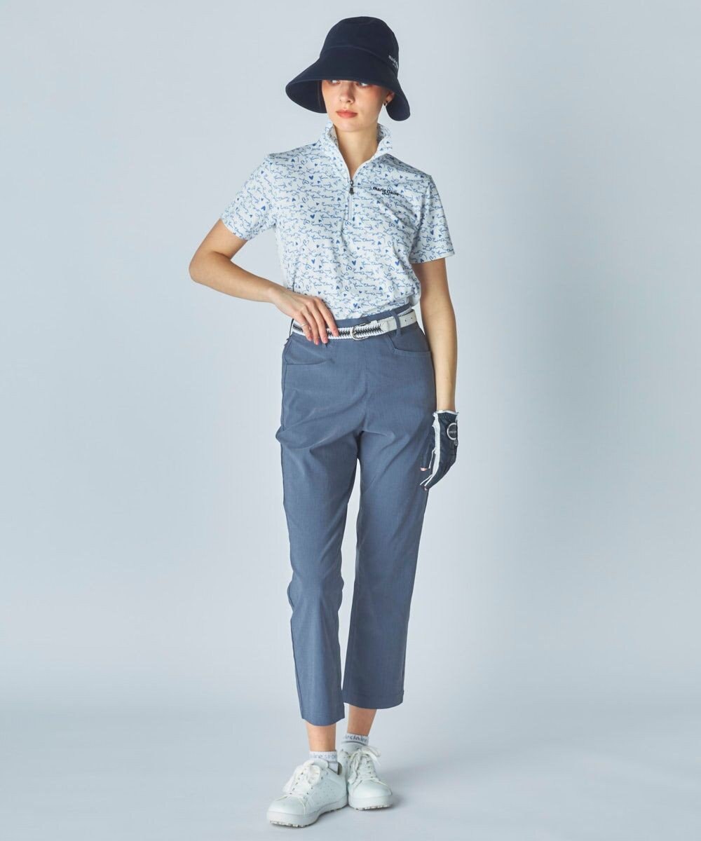 FILA GOLF／marie claire 【marie claire SPORT】 半袖ハイネックガラ 