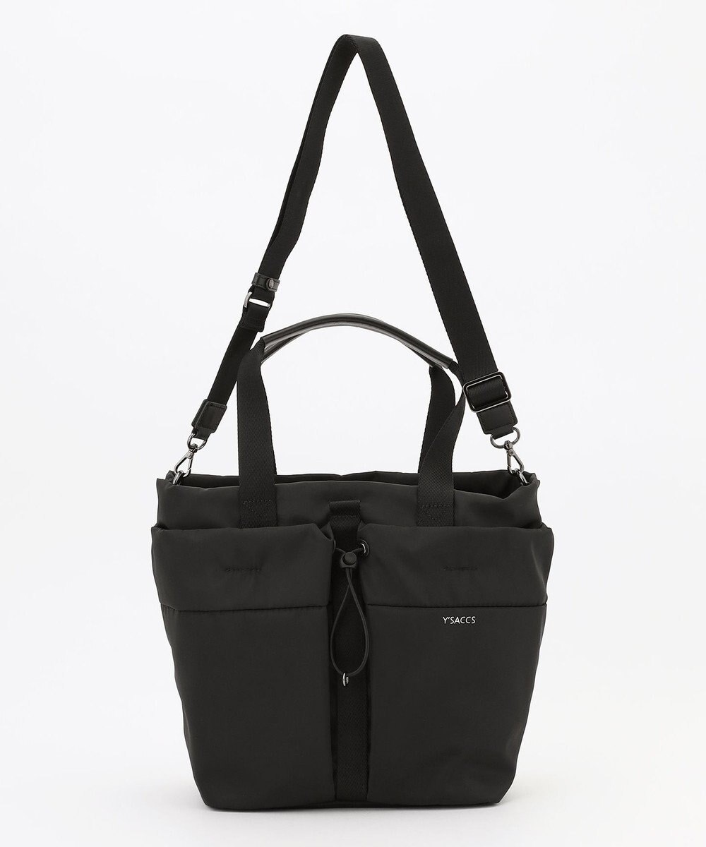 Y'SACCS ドローストリング コンビカラー2WAYトート 
